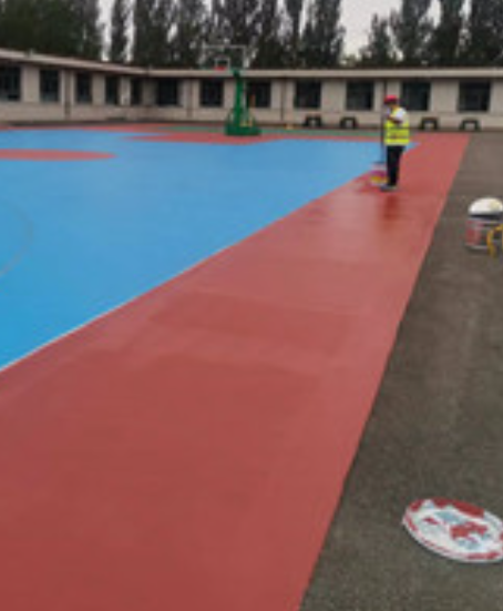苏尼特右旧篮球场地面改造翻新整改   